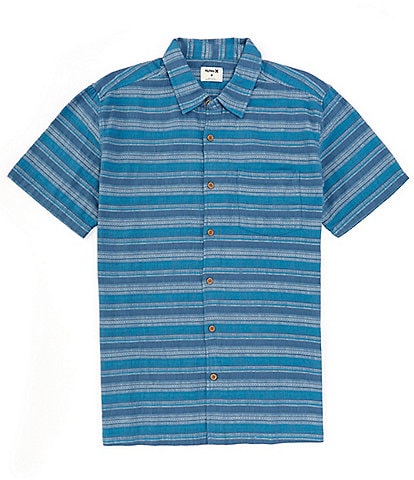 Hurley Short Sleeve Point Collar Baja Rincon Woven Shirt