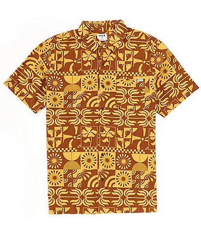 Hurley Short Sleeve Rincon Printed Woven Shirt