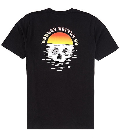 Hurley Skull Driftin' Short Sleeve Graphic T-Shirt