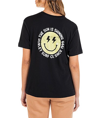 Hurley Smiley Girlfriend Graphic T-Shirt