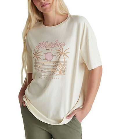 Hurley Sunshine Coast Short-Sleeve Boyfriend T-Shirt