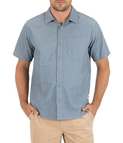 Hurley Ward Micro Corduroy Short Sleeve Woven Shirt