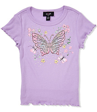 I.N. Girl Big Girls 7-16 Butterfly Short-Sleeve T-Shirt