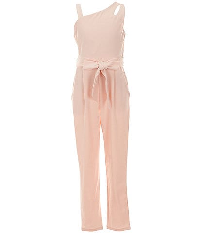 I.N. Girl Big Girls 7-16 Sleeveless On-Shoulder Jumpsuit
