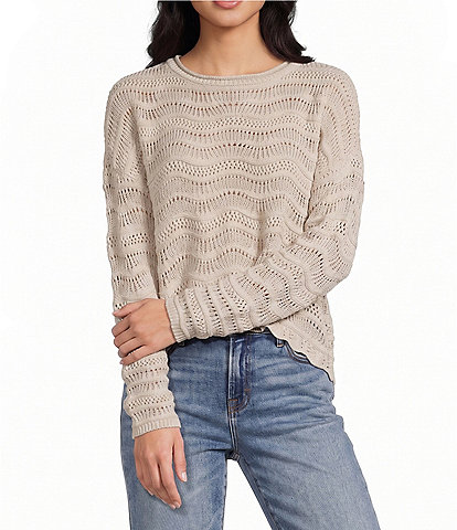 I.N. San Francisco Crewneck Long Sleeve Sweater