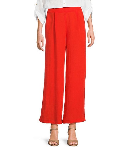 I.N. San Francisco High Waist Wide Leg Pull-On Pants