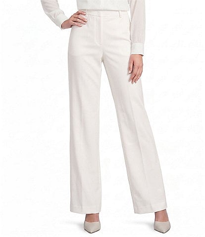 I.N. San Francisco Straight Leg Flat Front Pants