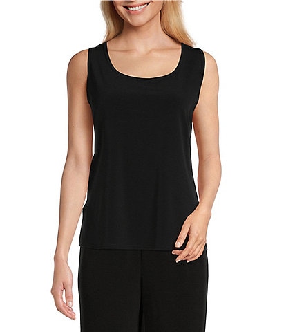 IC Collection Scoop Neck Sleeveless Layering Tank