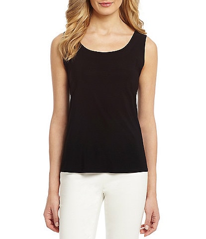 IC Collection Scoop Neck Sleeveless Layering Tank
