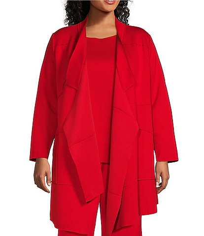 Dillards plus size jackets best sale