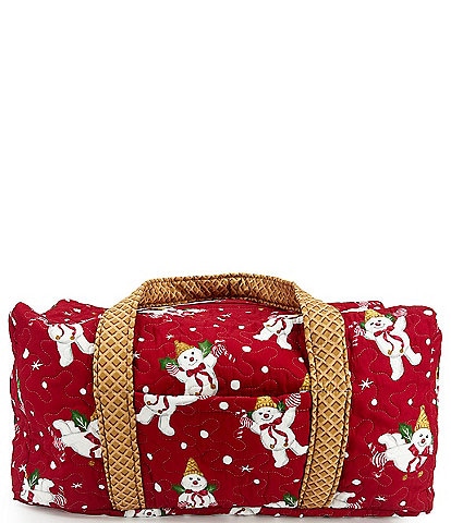 Ida Mae Home Mr. Bingle Quilted Weekender Duffle Bag