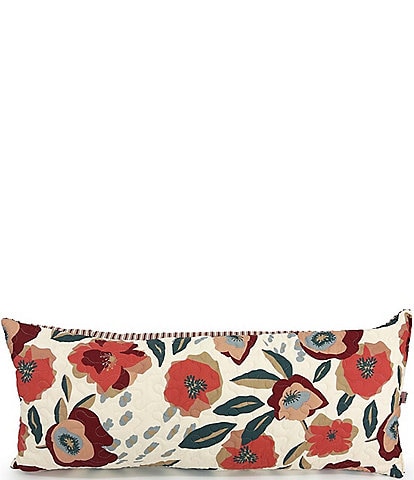Ida Mae Home x Erin & Ben Co. Garden Whisper Linen Quilted Reversible Breaskfast Decorative Pillow