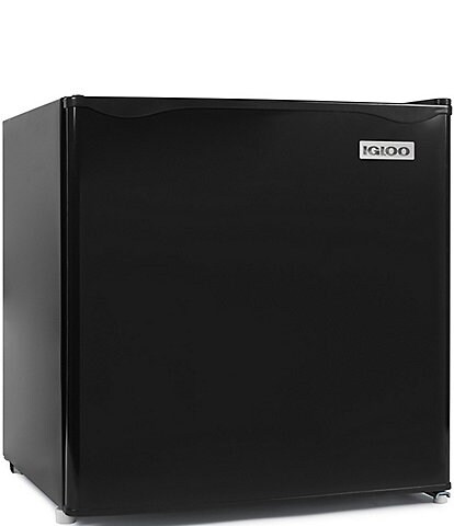Igloo 1.6-Cubic Foot Dorm Room Refrigerator / Freezer, Black
