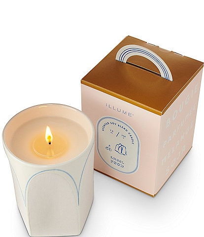 Illume Candles Petite Patisserie Limited Edition Collection Angel Food Petite Boxed Ceramic Candle, 7.8-oz.