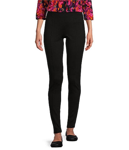 Intro Bella Double Knit Ponte Pull-On Skinny Leg Pants