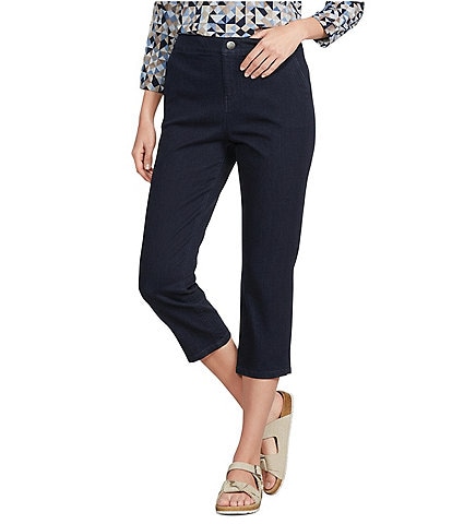 Intro Dahlia Freedom Denim Pull-On Capri Pants