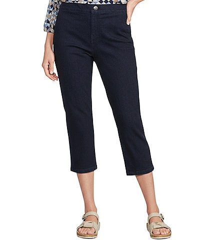 Intro Dahlia Freedom Denim Pull-On Capri Pants