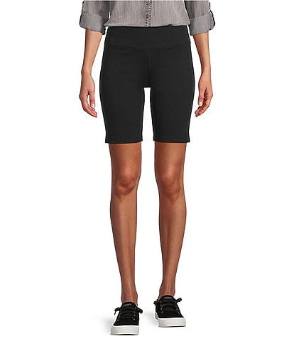Intro Love the Fit Knit Tummy Control Pull-On Biker Shorts