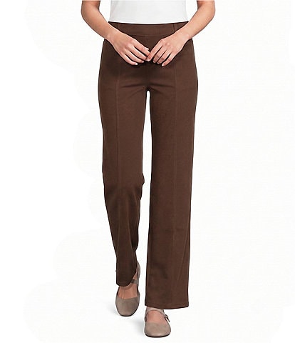 Intro Petite Size Dallas Straight Leg Pull-On Pants