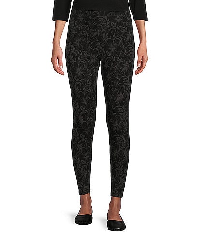 Intro Teri Love the Fit Straight Leg Knit Tummy Control Pull-On Pants