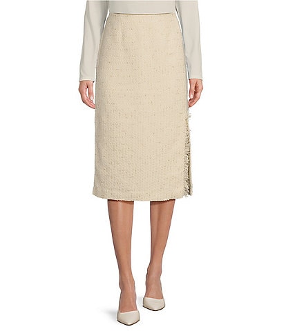 Investments Coordinating Boucle Midi Pencil Skirt