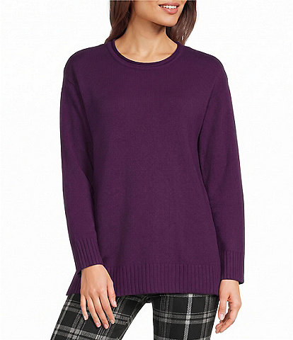 Investments Crew Neck Long Sleeve Sweater