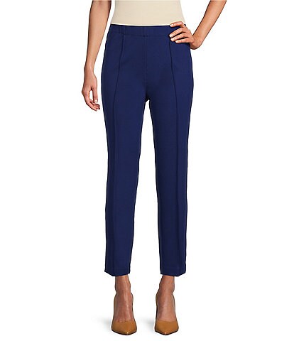 Investments Petite Size Signature Ponte Ankle Pants