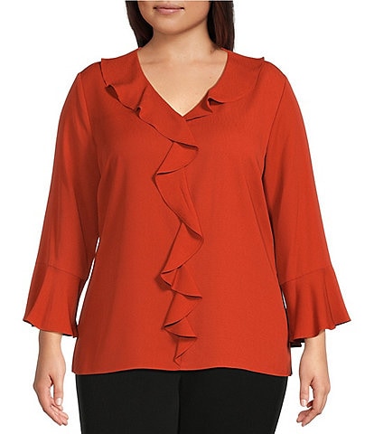 Plus Size Woven Shirts for Women