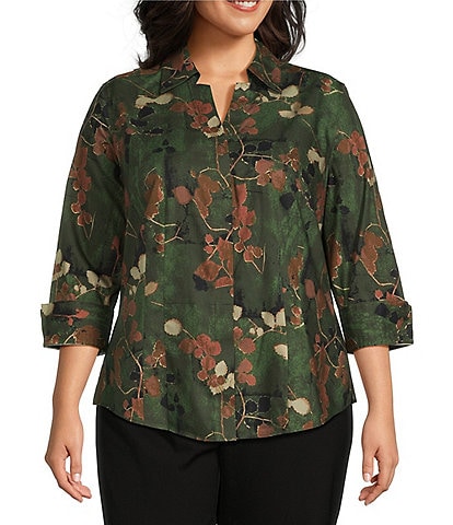 Dillards plus size evening tops best sale