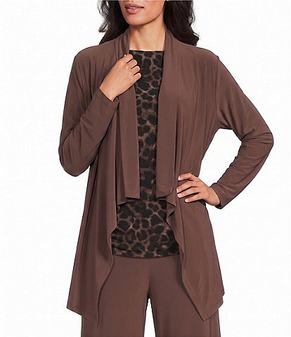 Investments Soft Separates Long Sleeve Open Front Jacket