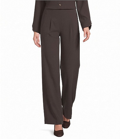 Investments Wide Leg Pull-On Stretch Pants