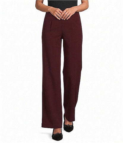 Investments Wide Leg Pull-On Stretch Pants