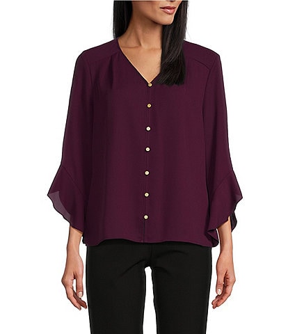 Women's Purple Blouses & Dressy Tops | Dillard's