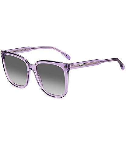Isabel Marant Women's IM0123S Square Lilac Sunglasses