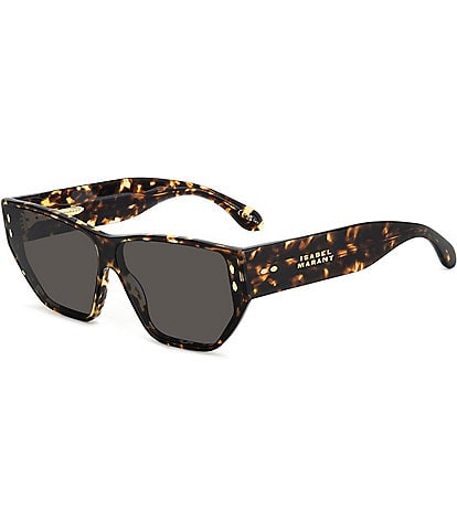 Isabel Marant Women's IM0184 66mm Havana Rectangle Sunglasses