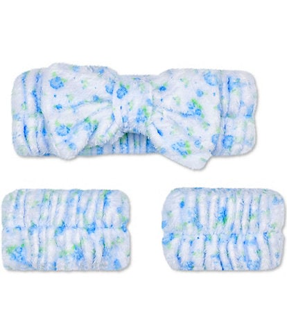 Iscream Girls Blue Ditsy Spa Set