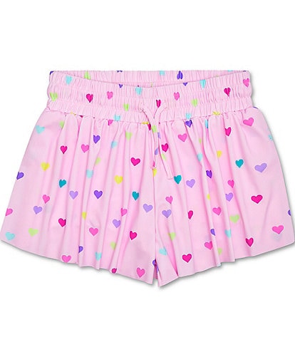 Iscream Big Girls Heart Confetti Butterfly Shorts