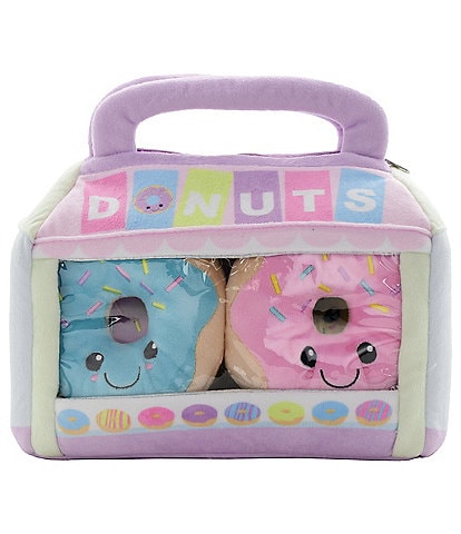Iscream Box Of Donuts Packaging Fleece Plush