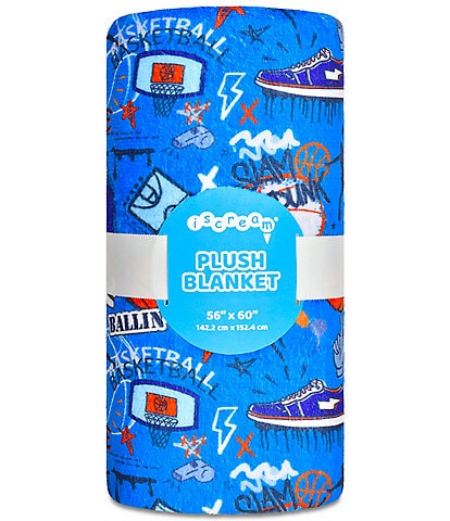 Iscream Corey Paige Slam Dunk Plush Blanket