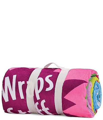 Iscream Dum-Dums Patchwork Sherpa Blanket