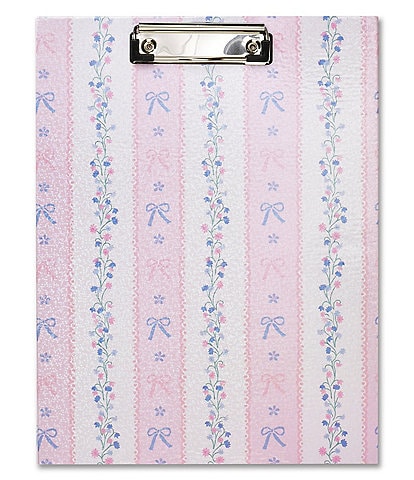Iscream Floral Stripes Clipboard Set