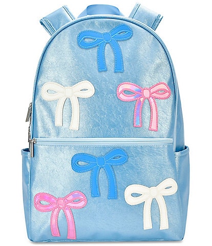Iscream Girls Blue Bow Backpack