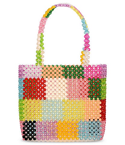 Iscream Girls Color Block Beaded Bag