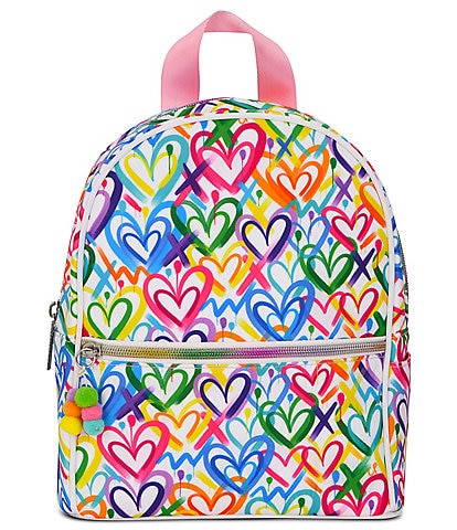 Iscream Kids Corey Paige Multicolored Hearts Mini Backpack