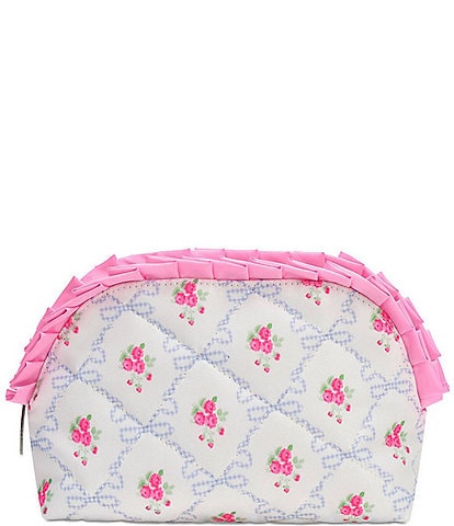 Iscream Girls Ditsy Floral Oval Cosmetic Bag