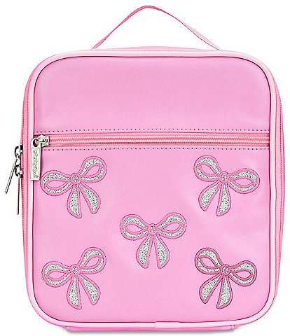 Iscream Girls Glitter Bows Lunch Box