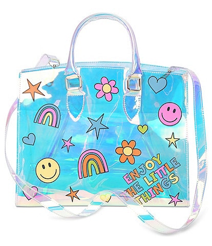 Iscream Girls Holographic Tote Bag