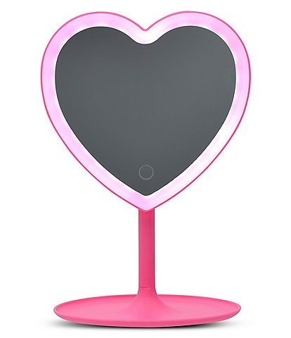 Iscream Heart-Shaped Vanity Mirror