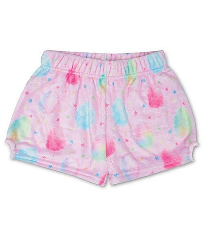 Iscream Little/Big Girls 4-14 Cotton Candy Carnival Plush Shorts
