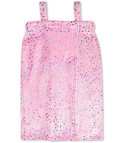 Iscream Little/Big Girls 4-14 Metallic Star Print Spa Wrap